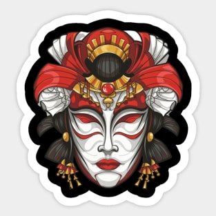 Noh - Geisha Sticker